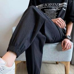 Men's Pants Japanese Casual Men Jogger Sweatpants Running Fitness Hiking Outdoor Trouser Lightweight Loose Vintage Clothing