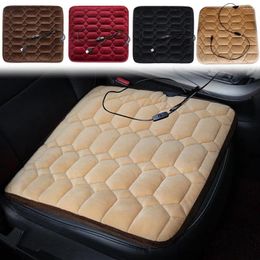 Car Seat Covers Heated Cover Front Cushion Electric Heating Pads Temperature Adjustable Universal Winter Auto Warmer