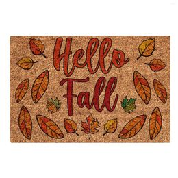 Carpets Fall Door Mat Holiday Welcome Doormat Indoor Outdoor Entrance Floor Rugs Non-Slip Doormats Water Absorption