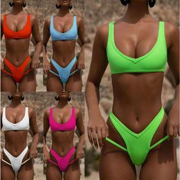 Womens Swimwear Sexy Women Bikinis Bathers Bathing Suits Swimming Female Summer Beachwear Swimsuits Bikini Set ggitys PACL