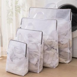 Laundry Bags Zipper Bag Fine Mesh Storage Household Clothes Cleaning Protect Washing For Machine