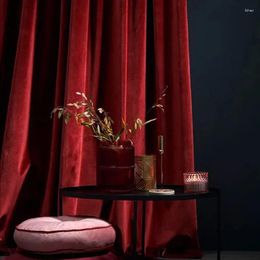 Curtain European Classical High Blackout Velvet Curtains For Living Dining Room Bedroom Victoria El Bed Breakfast