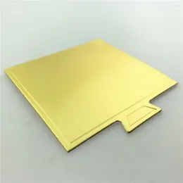 Baking Tools Mousse Bottom Tray Melaleuca Cake Gasket Small Gold Cardboard Cut Pieces Mat Thickened