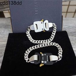 Charm Bracelets Men Women 1017 Alyx 9sm River Link Bracelet High-quality Titanium Stainless Steel Aylx Bracelet Metal Accessories Q0717