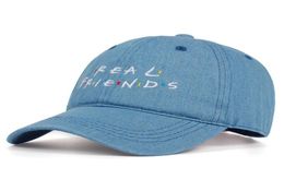2020 new REAL FRIENDS letter embroidery cap cotton fasihon baseball caps men women Leisure hats summer outdoor dad hat6498053