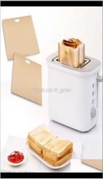 Other Bakeware Grilled Cheese Sandwiches Reusable Nonstick Toaster Bags Bake Bread Bag Toast Microwave Heating Bh3058 Tqq N5Zf4 Og4417271