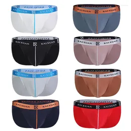 Underpants 4PCS/Lots Sexy Men Briefs Jockstrap Seamless Modal Underwear Ropa Interior Masculina Slip Gay Panties Cueca Thongs Tanga Bikini