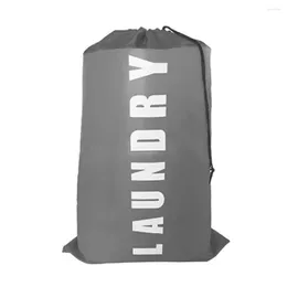 Laundry Bags Large Nylon Bag Wash Travel Storage Pouch Machine Washable Dirty Clothes Organiser Drawstring For Home