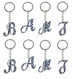 Keychains Lanyards Zebra Large Letters Keychain Tags Goodie Bag Stuffer Christmas Gifts And Holiday Charms Key Chain Ring Gift For Fan Otpzv