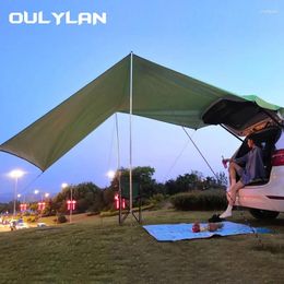 Tents And Shelters Sunscreen Car Awning Outdoor Rainproof Camping Shade Sail SUV Tail/Side Tent Waterproof 210D Oxford Side Pergola Sunshade