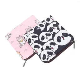 Storage Bags Sanitary Pad Period Napkin Pouch Menstrual Holder Zipper Purse Wallet Girls Lipstick Mini Change Pads Travel Teen