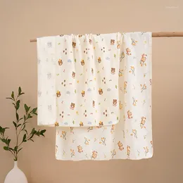 Blankets Kids Bath Towel Baby Stroller Blanket Cover Born Wrap Muslin Swaddle Blankets80X80CM