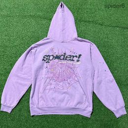 Mens Hoodies Sweatshirts Purple Pullover Men Women Young Thug Web Star 555 970L