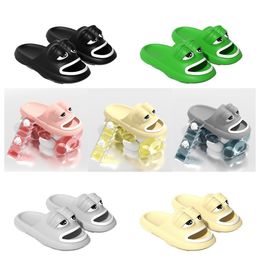 2024 Top Luxury Designer Ugly Cute Funny Frog Slippers men women sandals Wearing Summer grey black white Thick Sole and High EVA Anti Beach Shoes