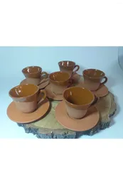 Cups Saucers Amazing Turkish Greek Arabic Coffee & Espresso Cup Set From Soil