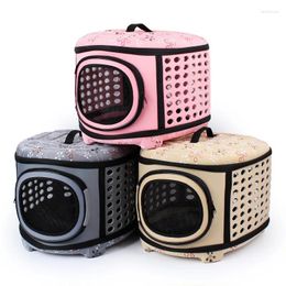 Cat Carriers Pet Travel Carrier Handbag Puppy Carrying Outdoor Bags For Small Dogs Shoulder Bag Soft Pets Kennel