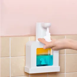 Liquid Soap Dispenser Foam Automatic Touchless Sensor USB Smart Machine 400ML Pump Hand Sanitizer