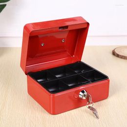 Storage Bottles Protable Key Locker Safe Home Shop Steel Mini Money Box Security Cash Drawer Hidden Coin Jewellery