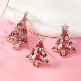 Brooches Christmas Tree Brooch Ring Trend Personalized Sweater Coat Creative Pin Accessories High-end And Versatile Atmospheric Corsa