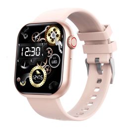 2024 Smart Watches Neue F57 Smartwatch Bluetooth Call Heart Frequenztemperatur -Sprachassistent Smart Wristband Sportwache