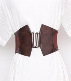 Belts Elastic Corset Belt Female Waist Wide For Women Designer High Quality Stretch Cummerbunds Dress Waistband Plus Size5720515