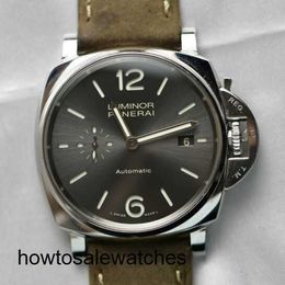 Diving Wrist Watch Panerai Luminor Due Series Swiss Watch Automatic Mechanical Watch Luxury Watch Waterproof Mens Chronograph Watch PAM00904