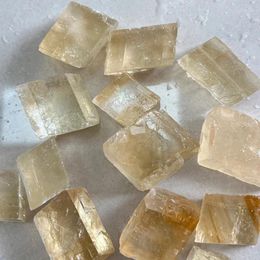 Party Favour Real Crystals Yellow Calcite Manipura Chakra Healing Stones Natural Stone Bulk 500g Home Decor Favours