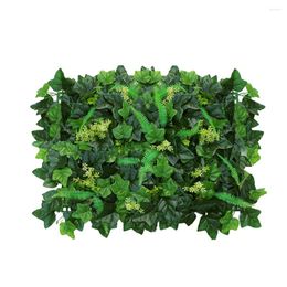 Decorative Flowers Artificial Plant Lawn DIY Background Wall Simulation Grass Leaf Wedding Decoration Green Wholesale Carpet Turf Home