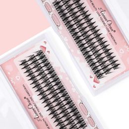 False Eyelashes Black Segmented Lashes Soft Comfortable No Irritation For Beauty Eye Cosplay DIY Makeup