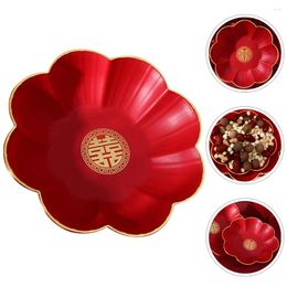 Dinnerware Sets Fruit Dish Candy Dishes Storage Plate Decorate Dessert Serving Plates Appetiser Plastic