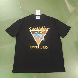 Rainbow Mushroom Letter Printed Short Sleeve Mens Parent-Child T-Shirt Crew Neck Custom Top Mens Womens Cotton Casual T-Shirt 240513