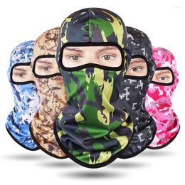 Cycling Caps S93 Camouflage Full Face Mask Quick-dry Hood Hunting Tactical Headscarf Balaclava Outdoor Bike Winter Warm Hat