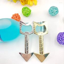 Party Favor 1PCS X Gold/Silver Arrow Wine Bottle Opener Metal Beer Openers Wedding Favors Birthday Giveaways For Guest