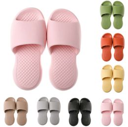 2024 Designer slippers shoes summer and autumn Breathable pink grey yellow khaki orange green hotels beaches GAI other places size 36-45 DW785