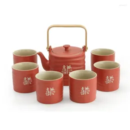 Teaware Sets Bubble Chinese Tea Set Accessories Service Maker Gaiwan Porcelain Cutlery Ceremony Wasserkocher Kitchen YX50TS