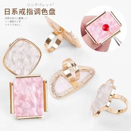 Cross Border Nail Enhancement Japanese Imitation Shell Ring Colour Palette Colour Selection High Beauty Nail Painting Colour Palett