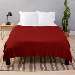 Blankets Maroon Red - Shades Of Throw Blanket Furry Soft Moving