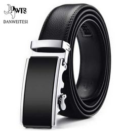 DWTSMen Belt Male Genuine Leather Belt Men Strap Belts For Men Automatic Buckle Black Men039s Belts Cummerbunds cinturon homb2094305