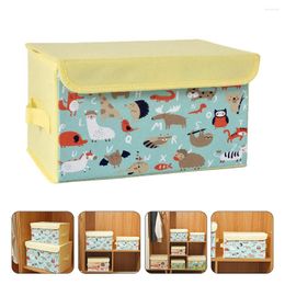 Storage Bags Kids Bin Toy Organizer Fabric Container Basket Boxes Case