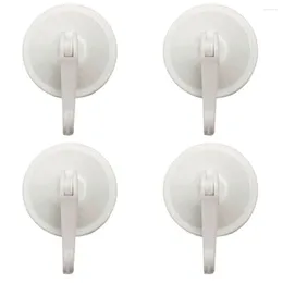 Hooks 4Pcs Suction Cup Removable Vacuum Holder For Restroom Bathroom And Kitchen Towel Hanger Storage