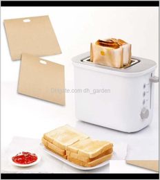 Other Bakeware Grilled Cheese Sandwiches Reusable Nonstick Toaster Bags Bake Bread Bag Toast Microwave Heating Bh3058 Tqq N5Zf4 Og7828196