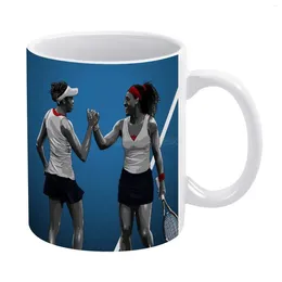 Mugs Serena & Williams Tennis White Mug Custom Printed Funny Tea Cup Gift Personalised Coffee Sereba