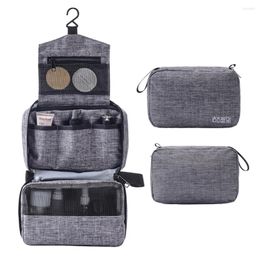 Storage Bags Toiletry Bag For Men Women With Hanging Hook Makeup Cosmetic Travel Shaving Dopp Kit Organizer Accessory Toilett