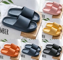2024 Slippers for men women Solid Colour hots low soft black whites Pinks Multi walking mens womens shoes trainers GAI-AS5555