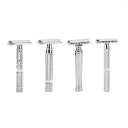 Storage Bags Vintage Razors Manual Shaver Easy To Clean Aluminium Material High Safety Ergonomic Handle For Gifts