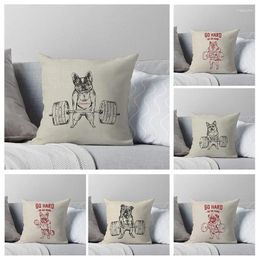 Pillow House Decorative Home Pillowcase For Sofa Cover 45 Nordic 40 40cm 40x40cm 50x50 Living Room Abstract 60x60 Pink Red