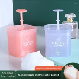 Liquid Soap Dispenser Facial Cleanser Bubble Shower Mini Portable Reusable Pp Bathroom Products Manual Bath Simple Home Foamer Device