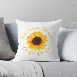 Pillow Cute Yellow Sunflower! Throw Case Christmas Pillowcases Bed S