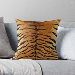 Pillow Faux Siberian Tiger Skin Design Throw Plaid Sofa Couch S