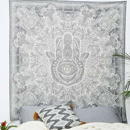 Tapestries Cilected India Mandala Tapestry Buddha Printed Hanging Wall Clothes Bohe Curtain Cloth Table Picnic Cloths Beach Hippie